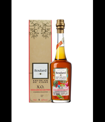 Boulard XO Calvados Rhum Cask Finish, op voorraad bij slijterij t Bockje in Bathmen