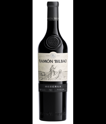 Fles Ramón Bilbao Rioja Reserva, wijn op voorraad bij slijterij t Bockje in Bathmen