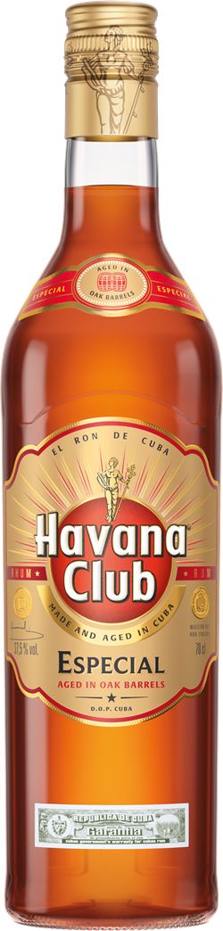 Fles Havana Club Añejo Especial, rum, op voorraad bij slijterij ’t Bockje in Bathmen