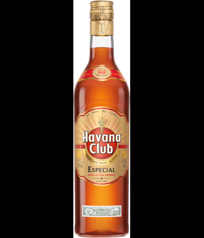 Fles Havana Club Añejo Especial, rum, bij slijterij t Bockje in Bathmen