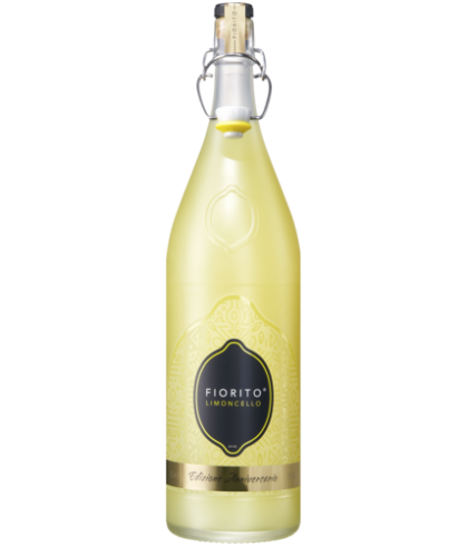 Geschenk Limoncello Fiorito Edizione Anniversario, bij slijterij ’t Bockje in Bathmen