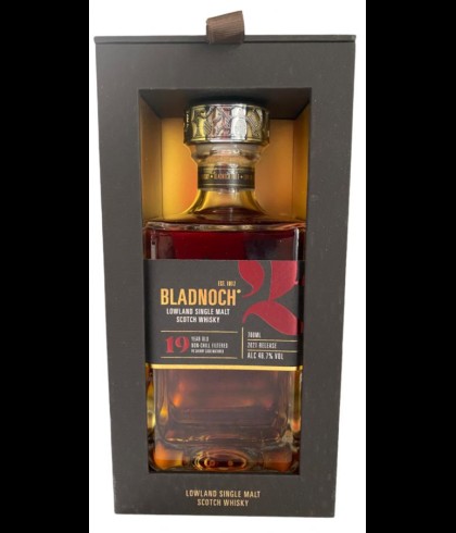 Fles Bladnoch 19 Years Old PX Sherry Cask, single malt whisky, op voorraad bij slijterij t Bockje in Bathmen