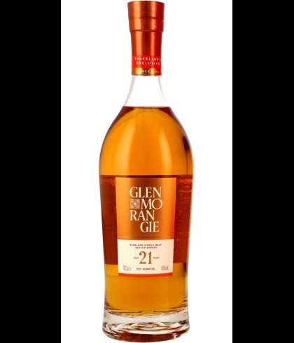 Fles Glenmorangie 21 Years Old The Aureum, whisky, bij slijterij ’t Bockje in Bathmen