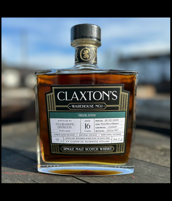 Claxton’s Warehouse No.1 Tullibardine 16 Years Old 2005 #C25127 bij t Bockje in Bathmen