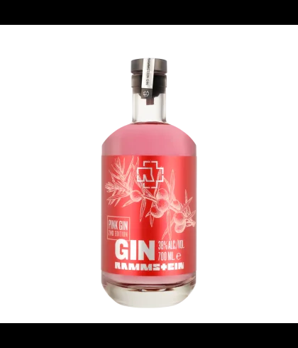 Fles Rammstein pink gin, gin, op voorraad bij slijterij t Bockje in Bathmen