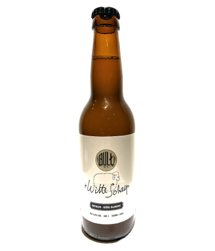 Brouwerij de Bult 't Witte Schaep Witbier, bier op voorraad bij slijterij t Bockje in Bathmen