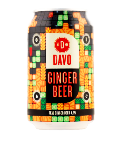Davo Real Gingerbeer, bier op voorraad bij slijterij t Bockje in Bathmen