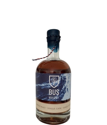 Fles Bus Whisky Single Cask 2023 4 Years Old, whisky, op voorraad bij slijterij t Bockje in Bathmen