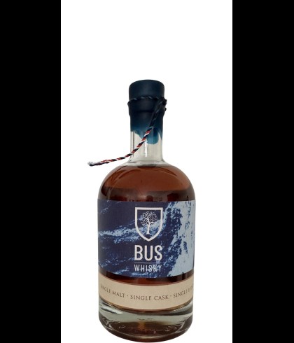 Fles Bus Whisky Single Cask 2023 4 Years Old, whisky, op voorraad bij slijterij t Bockje in Bathmen