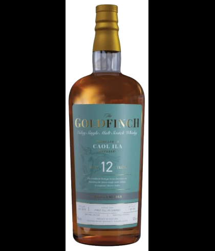 Fles Goldfinch Bodega Series Caol Ila 12 Years Old, single malt whisky, op voorraad bij slijterij t Bockje in Bathmen
