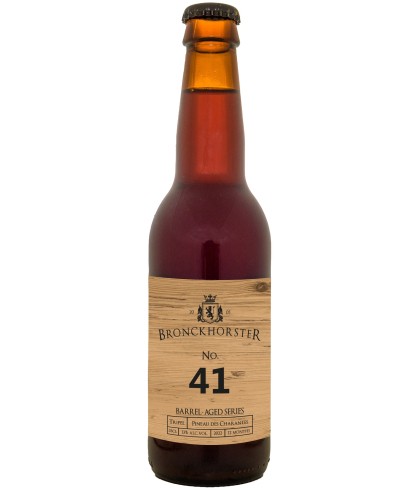 Bronckhorster BA No.41 Tripel - Pineau des Charantes, bier bij slijterij t Bockje in Bathmen
