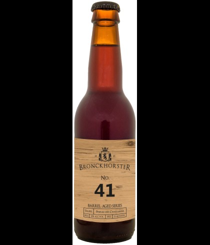 Bronckhorster BA No.41 Tripel - Pineau des Charantes, bier bij slijterij t Bockje in Bathmen