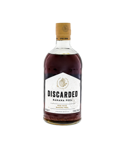 Fles Discarded Banana Rum, rum, op voorraad bij slijterij t Bockje in Bathmen