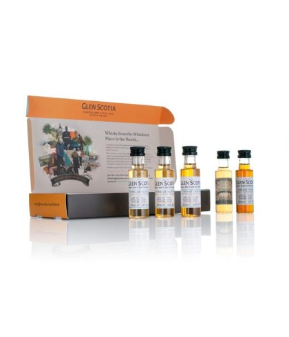 Fles Glen Scotia Online Dunnage Tasting - Casks of Campbeltown, whisky, op voorraad bij slijterij t Bockje in Bathmen