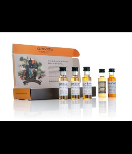 Fles Glen Scotia Online Dunnage Tasting - Casks of Campbeltown, whisky, op voorraad bij slijterij t Bockje in Bathmen