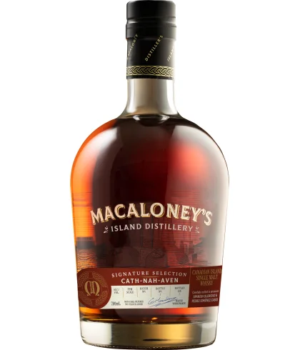 Fles Macaloney's Cath Na Haven Canadian Single Malt, whisky, op voorraad bij slijterij t Bockje in Bathmen