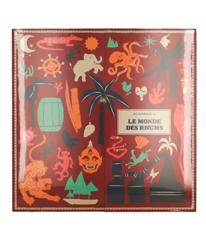 Geschenk Le Monde des Rhums Aventskalender, bij slijterij ’t Bockje in Bathmen