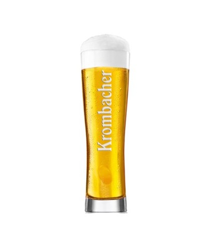 Krombacher Bierglas 20cl, glas bij t Bockje in Bathmen