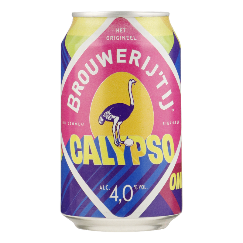 Fles Brouwerij 't IJ Calypso Session IPA, bier van Brouwerij 't IJ, op voorraad bij slijterij t Bockje in Bathmen