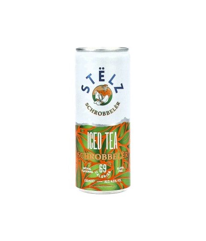 Stëlz Iced Tea Schrobbeler, op voorraad bij slijterij t Bockje in Bathmen