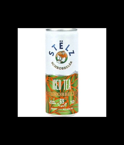 Stëlz Iced Tea Schrobbeler, op voorraad bij slijterij t Bockje in Bathmen