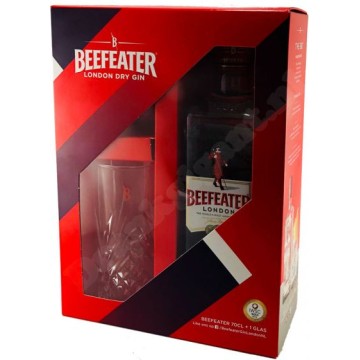 Beefeater Gin 70cl + Glas EOY