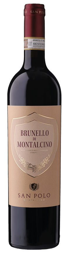 Fles San Polo Brunello di Montalcino, wijn, op voorraad bij slijterij t Bockje in Bathmen
