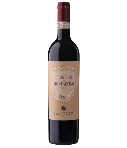 Fles San Polo Brunello di Montalcino, wijn op voorraad bij slijterij t Bockje in Bathmen