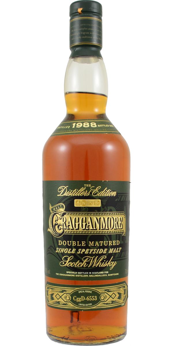Fles Cragganmore Distillers Edition 2002, single malt whisky, op voorraad bij slijterij t Bockje in Bathmen