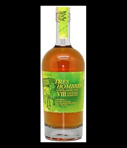 Fles Tres Hombres Rum Edition 14 Marie Galante, rum, op voorraad bij slijterij t Bockje in Bathmen