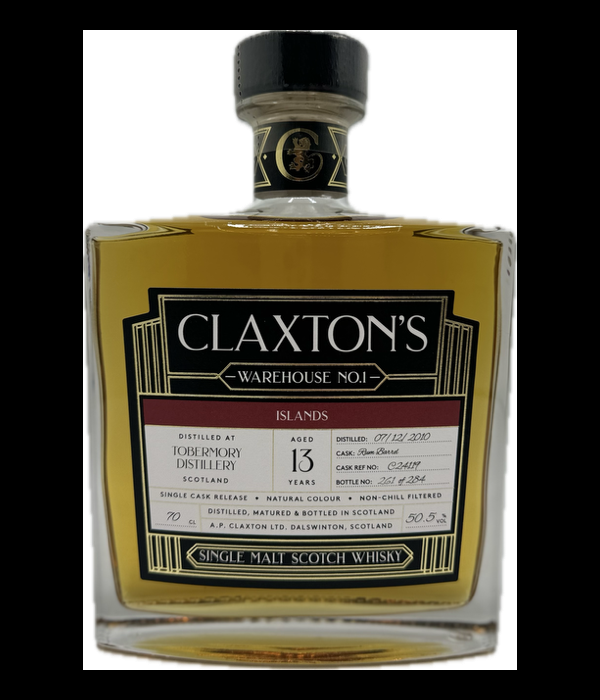 Claxton’s Warehouse No.1 Tobermory 2010 13 Years Old bij t Bockje in Bathmen