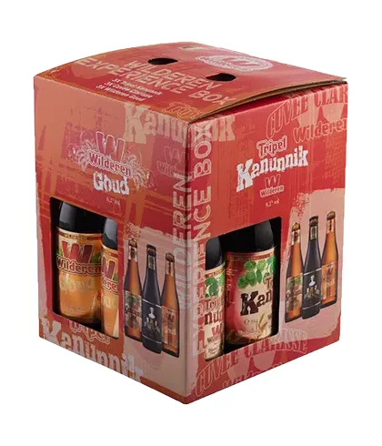 Geschenk Wilderen Experience Box 9 flessen, bij slijterij ’t Bockje in Bathmen