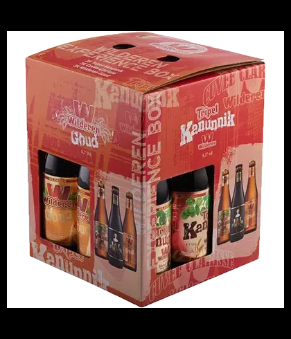 Geschenk Wilderen Experience Box 9 flessen, bij slijterij ’t Bockje in Bathmen