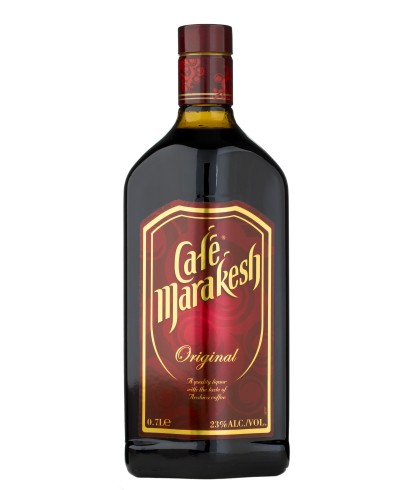 Café Marakesh Koffielikeur, op voorraad bij slijterij t Bockje in Bathmen