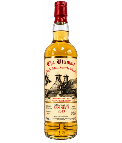 Fles The Ultimate Ben Nevis 7Y 2013, whisky, bij slijterij t Bockje in Bathmen
