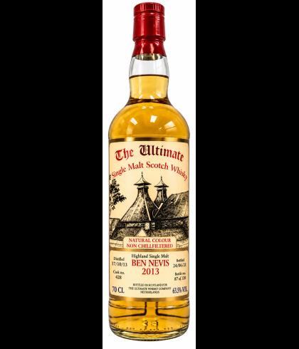 Fles The Ultimate Ben Nevis 7Y 2013, whisky, bij slijterij t Bockje in Bathmen