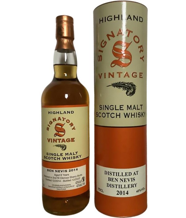Signatory Vintage 2014 Ben Nevis Copper bij t Bockje in Bathmen