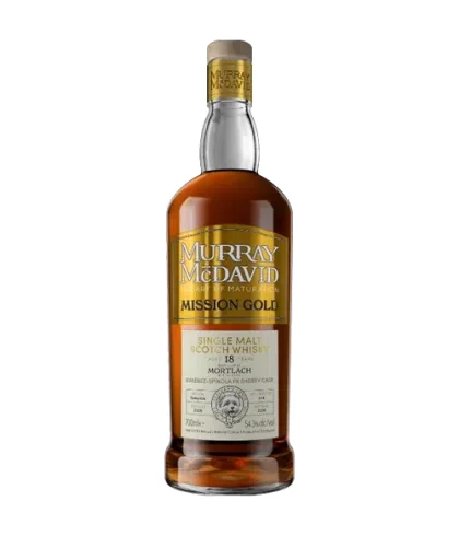 Fles Murray McDavid Mission Gold Mortlach 18 Years Old 2008, whisky, bij slijterij t Bockje in Bathmen
