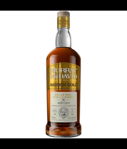 Fles Murray McDavid Mission Gold Mortlach 18 Years Old 2008, whisky, bij slijterij t Bockje in Bathmen