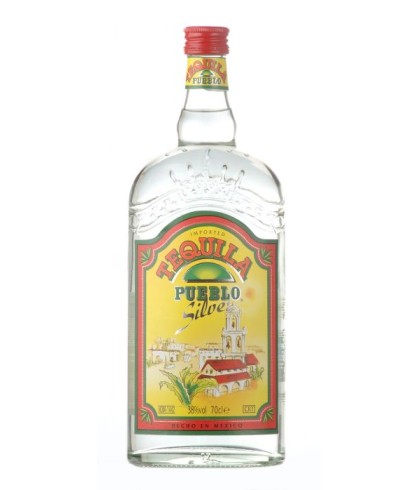 Pueblo Tequila Silver, op voorraad bij slijterij t Bockje in Bathmen