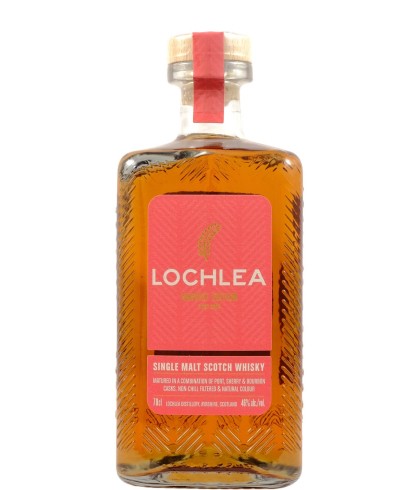 Fles Lowland single malt van Lochlea, op voorraad bij slijterij t Bockje in Bathmen