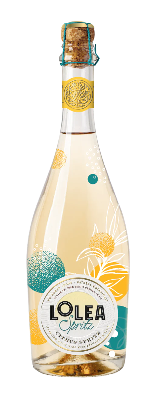 Fles Lolea Citrus Spritz, wijn, op voorraad bij slijterij ’t Bockje in Bathmen