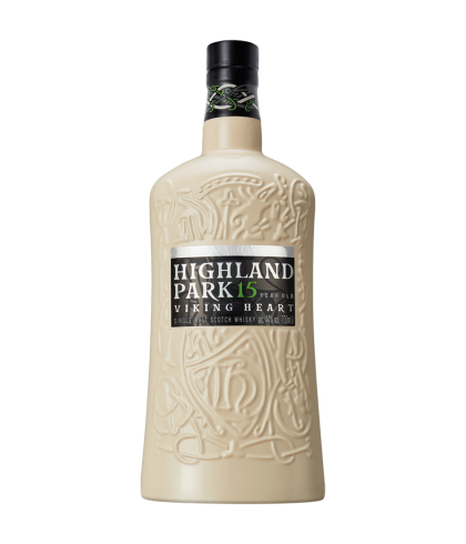 Fles Highland Park 15 Years Old Viking Heart, whisky, bij slijterij ’t Bockje in Bathmen