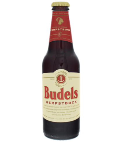 Budels Herfstbock, bier op voorraad bij slijterij t Bockje in Bathmen