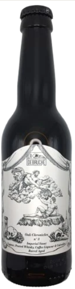 Fles La Debauche Oak Chronicles n°3, Imperial Stout, bier van La Debauche Oak, op voorraad bij slijterij t Bockje in Bathmen