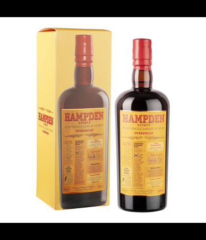 Hampden Pure Jamaican Overproof Rum 60%