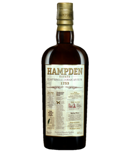 Hampden Estate Pure Jamaican Rum 1753