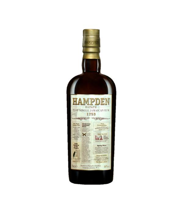 Hampden Estate Pure Jamaican Rum 1753 bij t Bockje in Bathmen