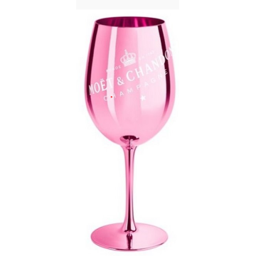 Moet & Chandon wijnglas roze aluminium