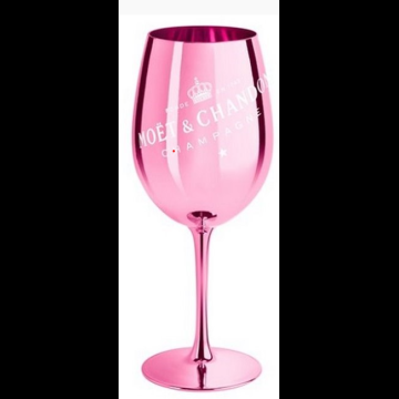 Moet & Chandon wijnglas roze aluminium
